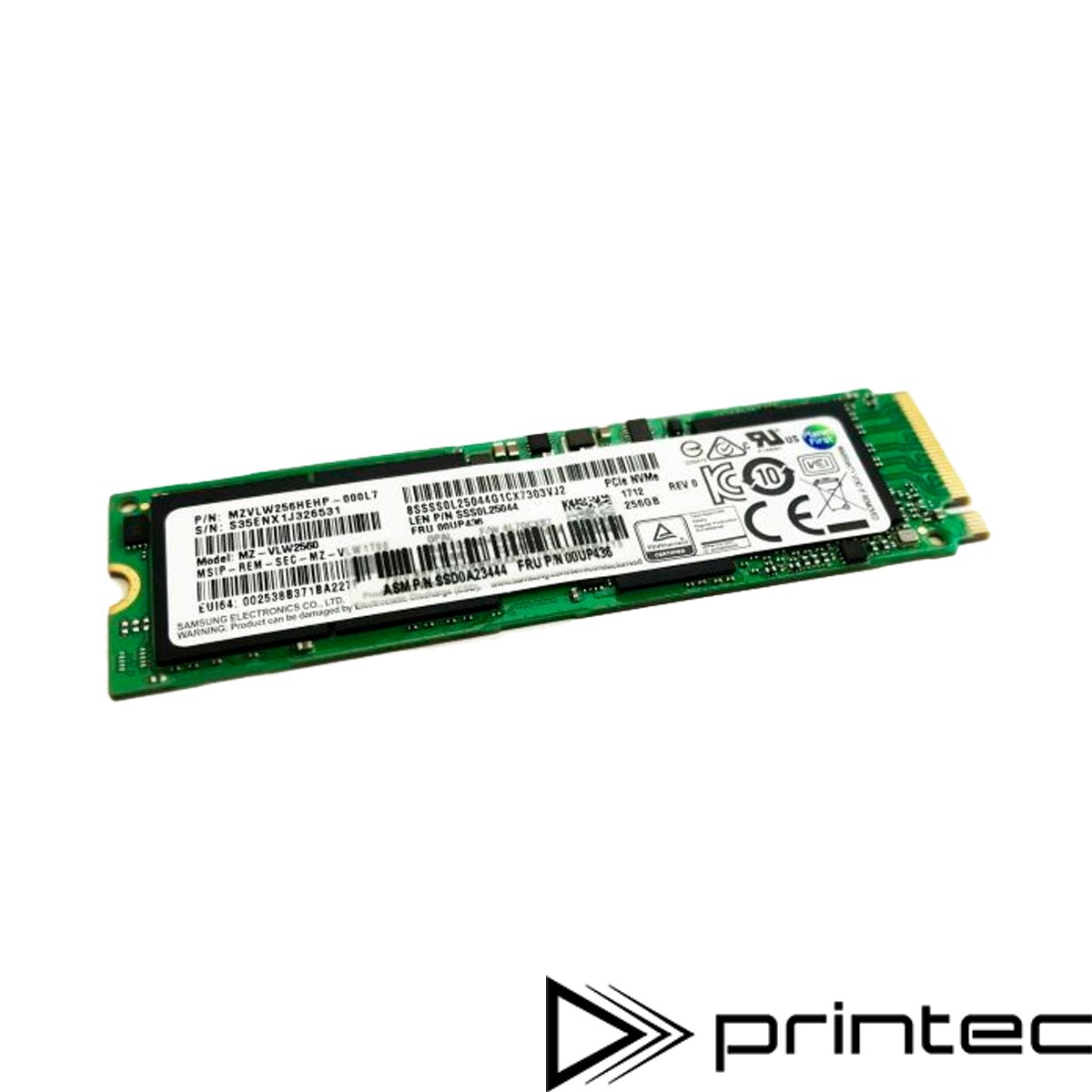 Samsung Mz Vlw Gb Nvme Ssd M Pm Solid State Drive