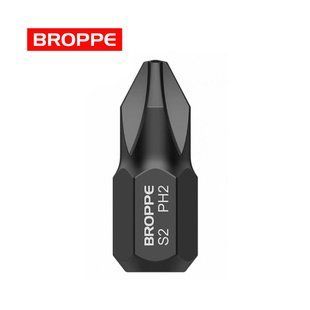 Біта PH2 коротка посилена L=18мм для шуруповерта та викрутки 1/4" HEX BROPPE