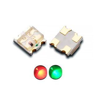 Світлодіод двоколірний червоний / зелений 1615 SMD LED, високої яскравості