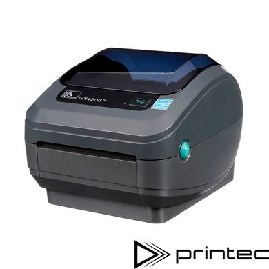 Принтер етикеток Zebra GX420d, GK42-200110-000, GX42-202410-000, ZP450-0502-0004A
