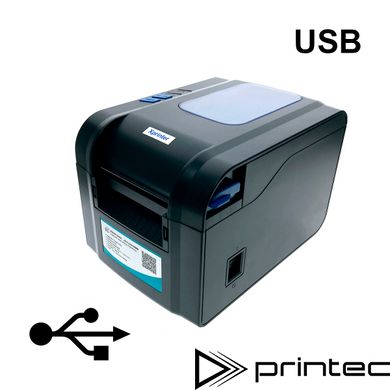 Принтер етикеток та чеків Xprinter XP-370B USB