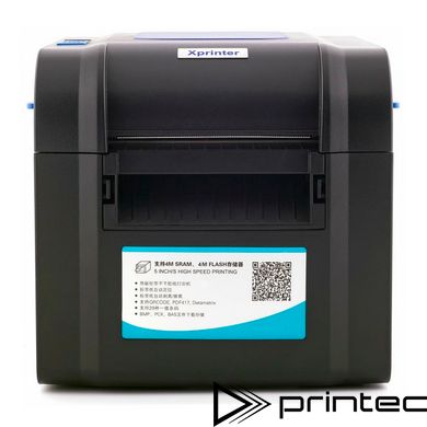 Принтер этикеток и чеков Xprinter XP-370B USB, XP-370B USB