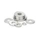 Нержавіюча шайба M3 DIN 125 сталь A2 M3x7x0.5 Stainless Steel Washer AISI 304