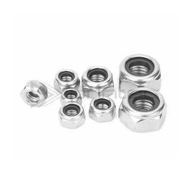 Стопорная гайка М3, Steel Self-Locking Nut DIN 985 M3 4.8 Nut