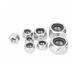 Стопорная гайка М3, Steel Self-Locking Nut DIN 985 M3 4.8 Nut