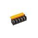 Клемна колодка HB9500-5P бар'єрна 9.5мм з відкидною кришкою, 30A, 300V, 5 PIN
