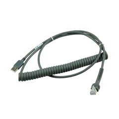 Coiled 2.75m USB кабель для сканерів Motorola Symbol / Zebra (CBA-U32-C09ZAR)