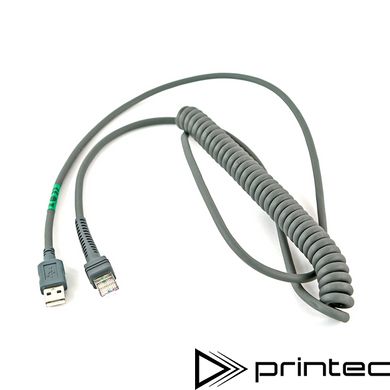 Coiled 2.75m USB провод для сканера штрих кодов Motorola Symbol / Zebra CBA-U32-C09ZAR
