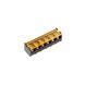 Клеммная колодка HB9500-6P барьерная 9.5мм с откидной крышкой, 30A, 300V, 6 PIN