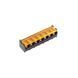 Клеммная колодка HB9500-7P барьерная 9.5мм с откидной крышкой, 30A, 300V, 7 PIN