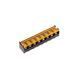 Клеммная колодка HB9500-8P барьерная 9.5мм с откидной крышкой, 30A, 300V, 8 PIN
