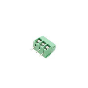 Гвинтовий клемник KF350-3Р 3.5мм зелений 300V 10A 3PIN