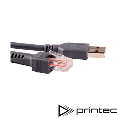 USB кабель для сканерів штрих кодів Motorola Symbol / Zebra (CBA-U01-S07ZAR)