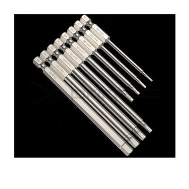 Бита H2 BROPPE L=50мм усиленная шестигранная 1/4" HEX