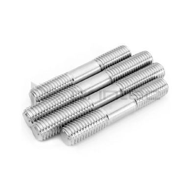 Нержавеющая шпилька М5 L=100мм с резьбовым концом M5x100 Stainless Steel A2 Pin DIN 835 AISI 304
