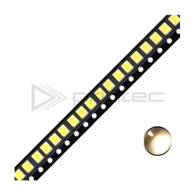 Светодиод белый 2835 SMD LED, 0.2 Вт, чип San'an
