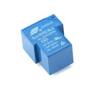 Реле Songle SLA-05VDC-SL-C 30A 5В 6 контактів T90