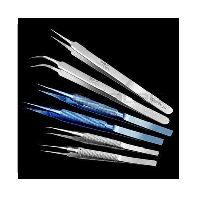 Пинцет прямой сверхтонкий Accurate Tweezers (тип AAA-14S) антистатический, высокоточный
