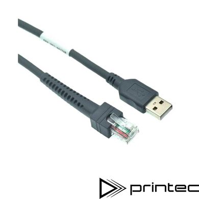 Coiled 2.75m USB провод для сканера штрих кодов Motorola Symbol / Zebra CBA-U12-C09ZAR