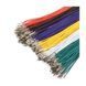 Кабель Dupont 2.54 Черный 24AWG с двойным коннектором, без изоляторов, длина 25 см