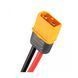 Amass XT60H-M.012 конектор тато із захисним кожухом та силіконовим кабелем 12AWG, довжина 10 см, штекер XT60H-M