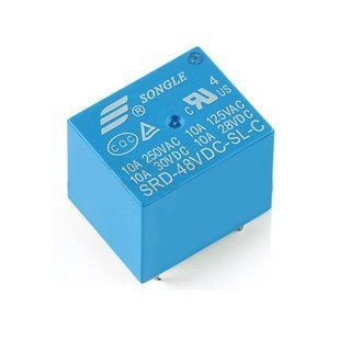 Реле Songle SRD-48VDC-SL-C 48В 5 контактів