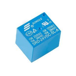 Реле Songle SRD-24VDC-SL-A 24В 4 контакти