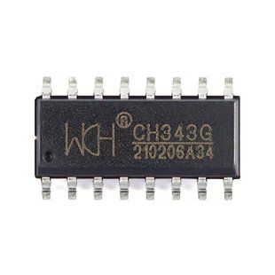 Мікросхема перетворювача USB-UART CH343G SOP-16