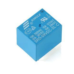 Реле Songle SRD-09VDC-SL-C 9В 5 контактів