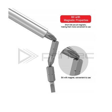 Біта T10 TORX L=25мм посилена S2 1/4" HEX BROPPE
