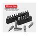 Бита T10 TORX L=25мм усиленная S2 1/4" HEX BROPPE
