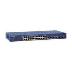 Комутатор NETGEAR ProSAFE Fast Ethernet PoE Smart Switch, FS728TLP