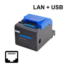 Чековий принтер Xprinter XP-T300L LAN (Ethernet) + USB