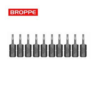 Біта пряма шліцева SL2 L=25мм посилена S2 1/4" HEX BROPPE