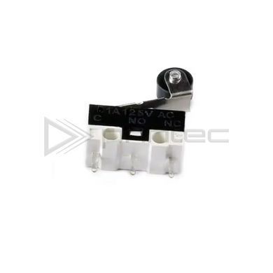 Микропереключатель трёхконтактный с ручкой и роликом 1A 125V