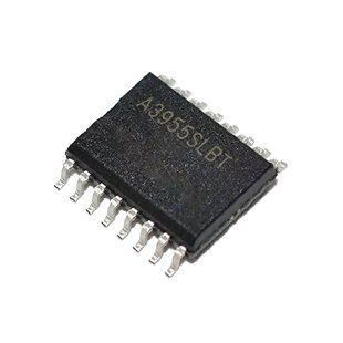 Мікросхема драйвер крокового двигуна A3955SLBT, мікрокроковий ШІМ (PWM), 1.5A, 50V, SOP-16