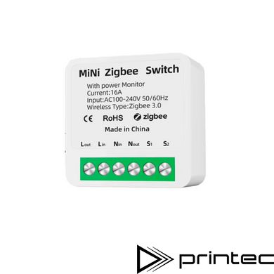 ZigBee розумний міні перемикач DIY Smart Switch Tuya, Smart Life