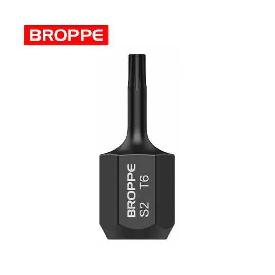 Біта T6 TORX L=18мм коротка посилена S2 BROPPE 1/4