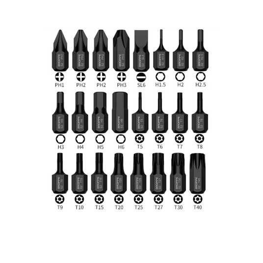 Біта T6 TORX L=18мм коротка посилена S2 BROPPE 1/4