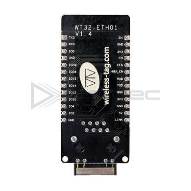 Плата разработчика WT32-ETH01 ESP32, 4MB Flash, с Ethernet, Wi-Fi и Bluetooth