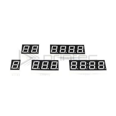 LED-сегментный дисплей 1-разрядный 0.56" 5161AS красный, общий катод