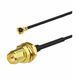 Кабель антенный переходник IPEX uFL - SMA Male (Папа), Пигтейл L=0.2м