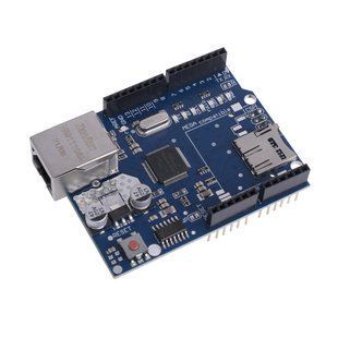 Плата розширення Ethernet Shield W5100 для Arduino UNO R3, microSD