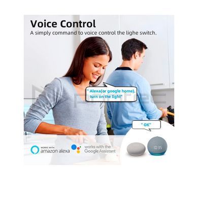 ZigBee розумний міні перемикач DIY Smart Switch 10A 3-gang Tuya, Smart Life