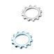 Стопорная нержавеющая шайба М3 с наружными зубьями Locking Washer M3 DIN 6798A AISI 304