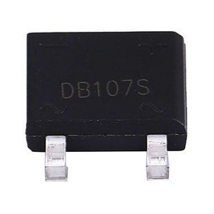 Діодний міст DB107S SMD великий чип, 1A 1000V