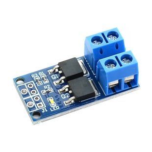 Модуль перемикача MOSFET подвійний, силовий ключ 15А 400Вт, 5-36V, PWM