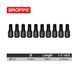 Біта T25 TORX L=18мм коротка посилена S2 BROPPE 1/4" HEX