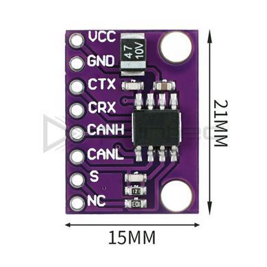 Модуль високошвидкісного CAN-трансивера TJA1042T