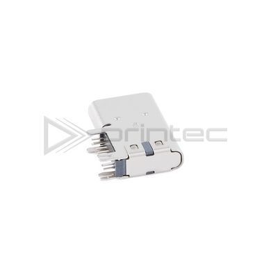 Роз&rsquo;єм USB Type-C 14P кутовий із підйомом, 90&deg; швидкозарядний порт зарядки